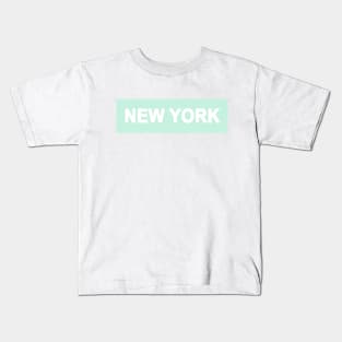 Mint New York Kids T-Shirt